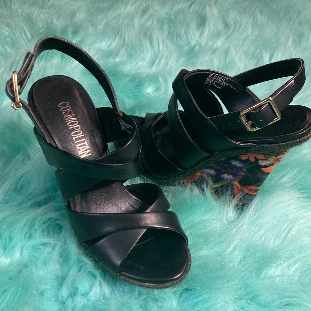Wedge heel sandals
